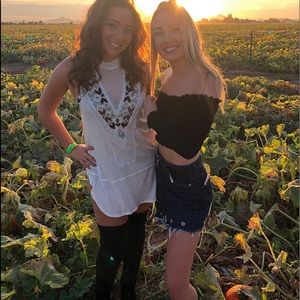 Free People Long Shirt